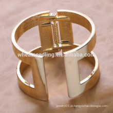 Moda jóias fornecedor Yiwu punk dourado religião crença bracelete de fio de fio árabe